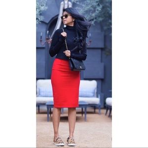 {Body By Victoria} Midi Skirt